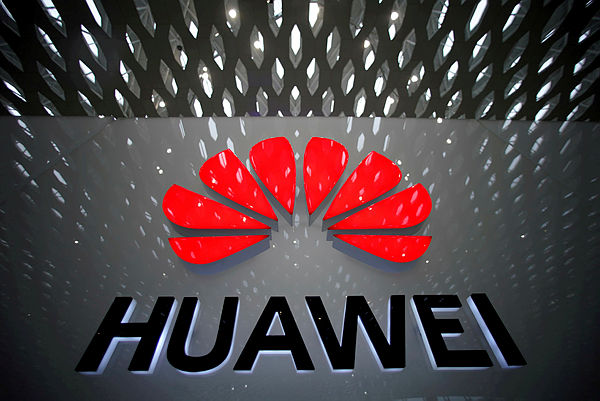 A Huawei company logo is pictured at the Shenzhen International Airport in Shenzhen, Guangdong province, China July 22, 2019. — Reuters