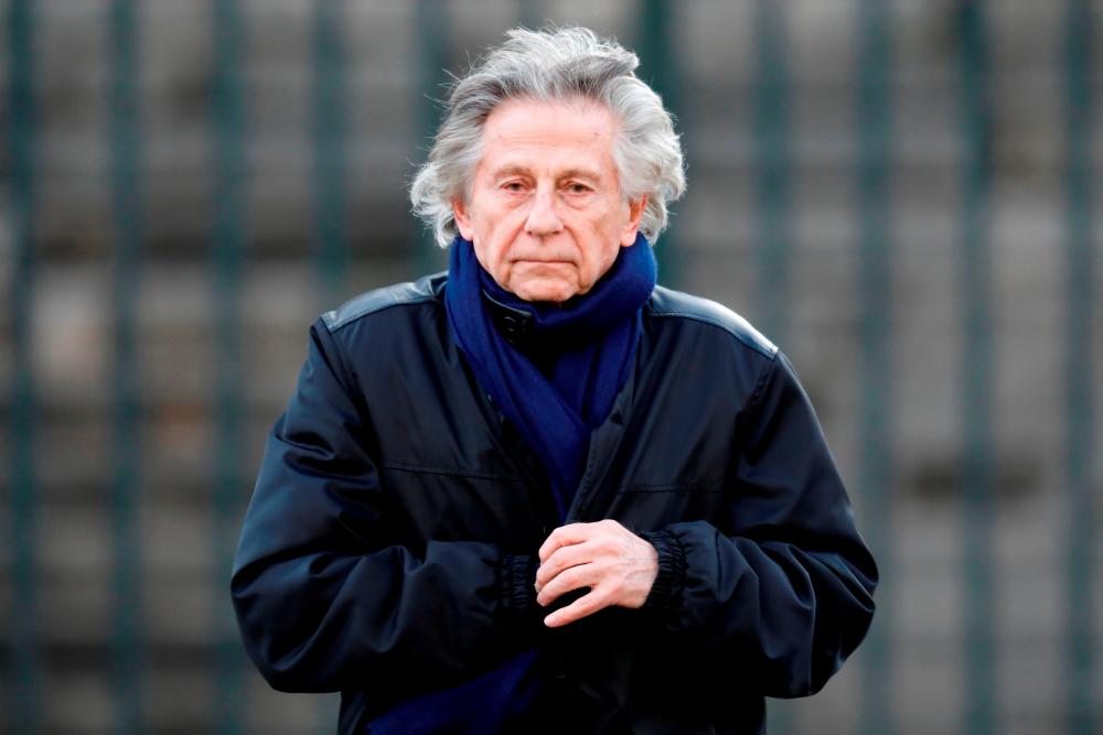 Film director Roman Polanski arrives at the Madeleine Church to attend a ceremony during a ‘popular tribute’ to late French singer and actor Johnny Hallyday in Paris, France, December 9, 2017. REUTERS/Charles Platiau/File Photo