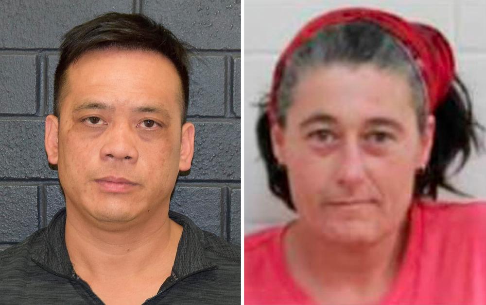 A supplied undated combined image obtained Dec 2, shows Phu Tran (L) and Claire Hockridge who have been missing in a remote area south of Alice Springs. — Reuters
