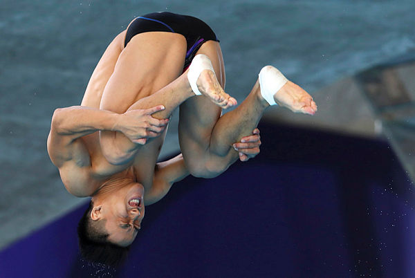 Dec 7, 2019 Malaysia’s Ooi Tze Liang in action during the Men’s 3m Springboard Final — Reuters