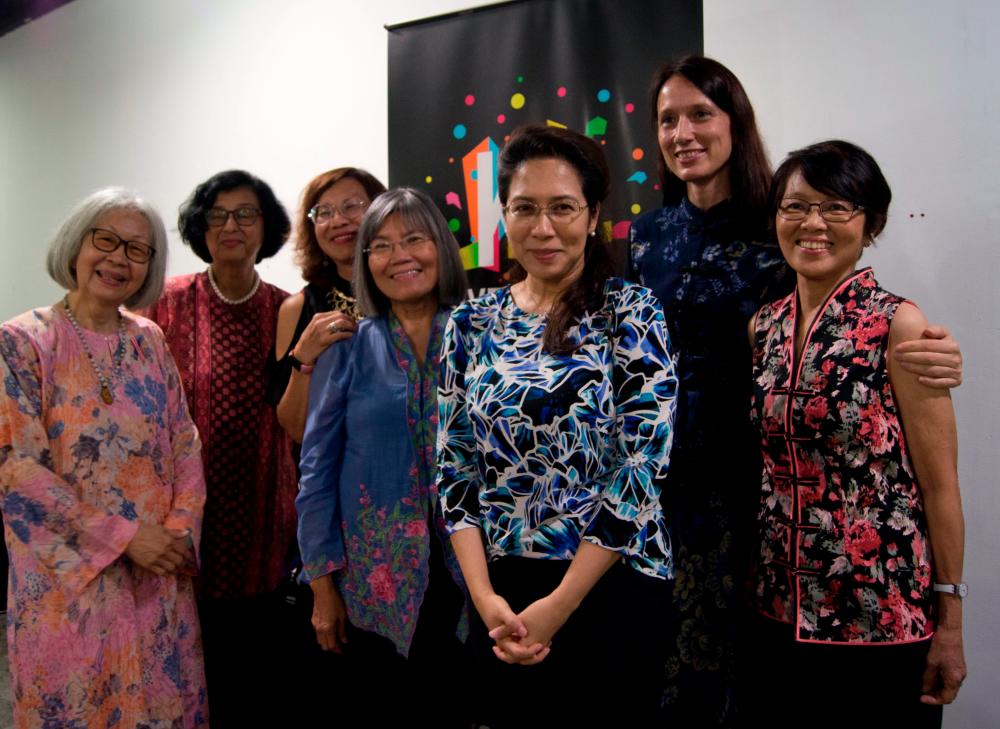 Jasmina (second from right) with some of the winners of the 2019 Jasmina Awards. – JASMINA AWARDS