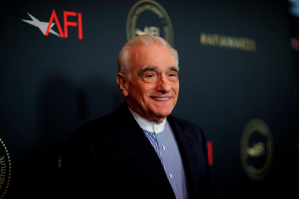 FILE PHOTO: Director Martin Scorsese attends the AFI 2019 Awards luncheon in Los Angeles, California, U.S., January 3, 2020. REUTERS/Mario Anzuoni/File Photo