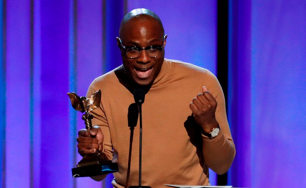 FILE PHOTO: 2019 Film Independent Spirit Awards - Show - Santa Monica, California, U.S., February 23, 2019 - Director Barry Jenkins accepts the award for Best Director for “If Beale Street Could Talk.” REUTERS/Mario Anzuoni/File Photo