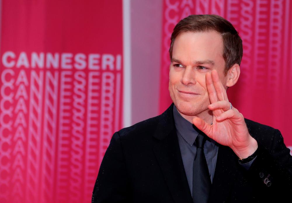 FILE PHOTO: Cannes International Series Festival 2018 - Closing ceremony - Cannes, France, April 11, 2018. Cast member Michael C. Hall arrives for the closing ceremony. REUTERS/Eric Gaillard/File Photo