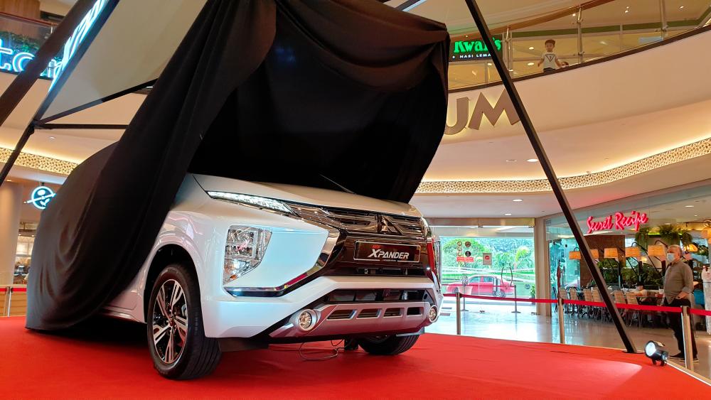 This Mitsubishi Xpander is at the Mid Valley Megamall now.
