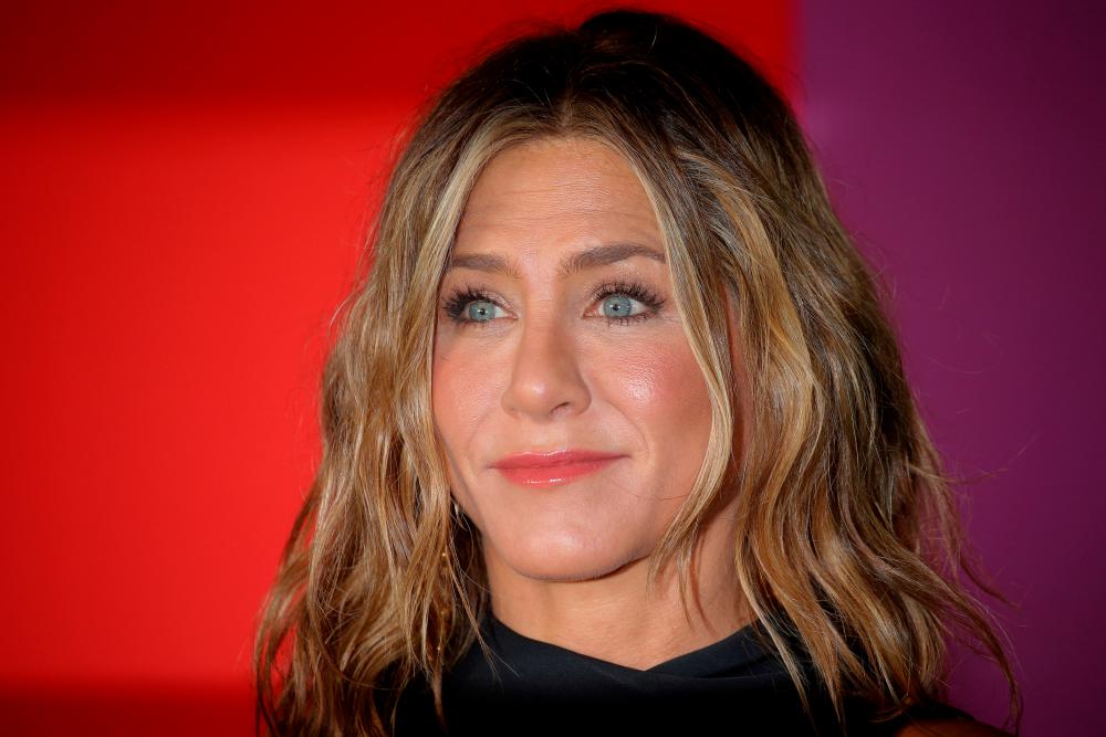 FILE PHOTO: Jennifer Aniston arrives to the global premiere for Apple’s “The Morning Show” at the Lincoln Center in the Manhattan borough of New York City, U.S., October 28, 2019. - Reuters