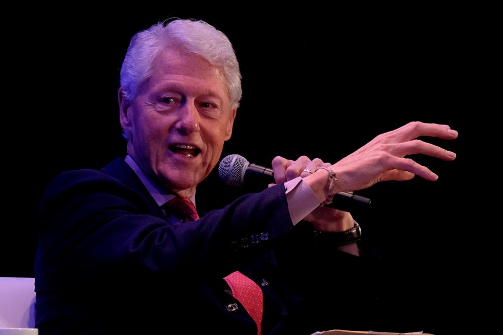 Former US President Bill Clinton attends a meeting of the Clinton Global Initiative (CGI) Action Network in San Juan, Puerto Rico February 18, 2020. REUTERSpix