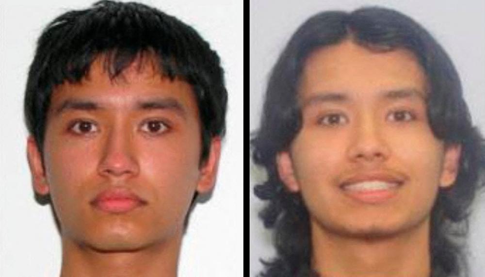 A combination of handout photos released by Washington’s Metropolitan Police Department show “a person of interest” identified by police as 23-year-old Raymond Spencer of Fairfax, Virginia, which they said they were releasing in connection with the shooting near the Edmund Burke School earlier in the day in the Cleveland Park neighborhood of Washington, U.S/REUTERSPix