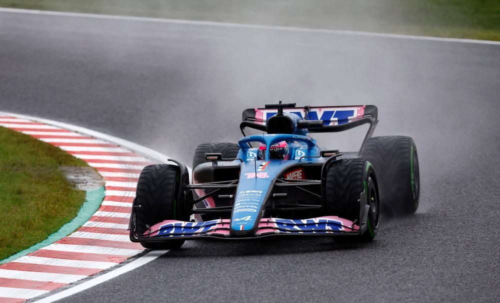 Formula One F1 - Japanese Grand Prix - Suzuka Circuit, Suzuka, Japan - October 7, 2022 Alpine’s Fernando Alonso in action during practice REUTERSPIX