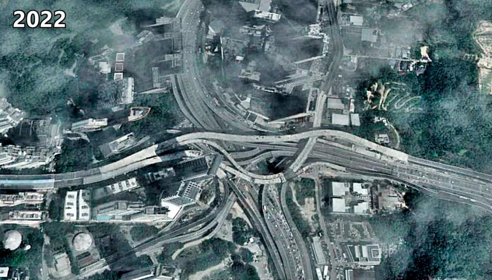 $!How the interchange at Kg Sg Penchala turned into ‘spaghetti’