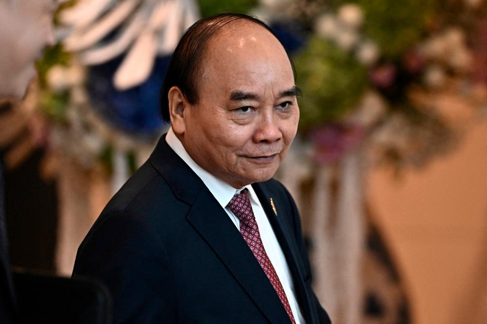 Vietnam’s President Nguyen Xuan Phuc arrives to attend APEC Leader’s Dialogue with APEC Business Advisory Council during the Asia-Pacific Economic Cooperation (APEC) summit, November 18, 2022, in Bangkok, Thailand. REUTERSPIX