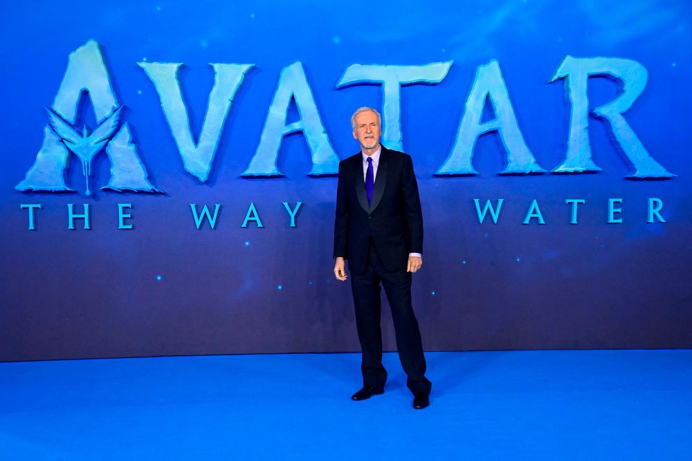 Director James Cameron arrives at the world premiere of ‘Avatar: The Way of Water’ in London, Britain December 6, 2022. REUTERSpix