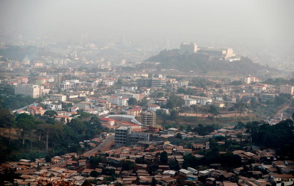 A general view of buildings in Yaounde, Cameroon January 28, 2022. REUTERSPIX