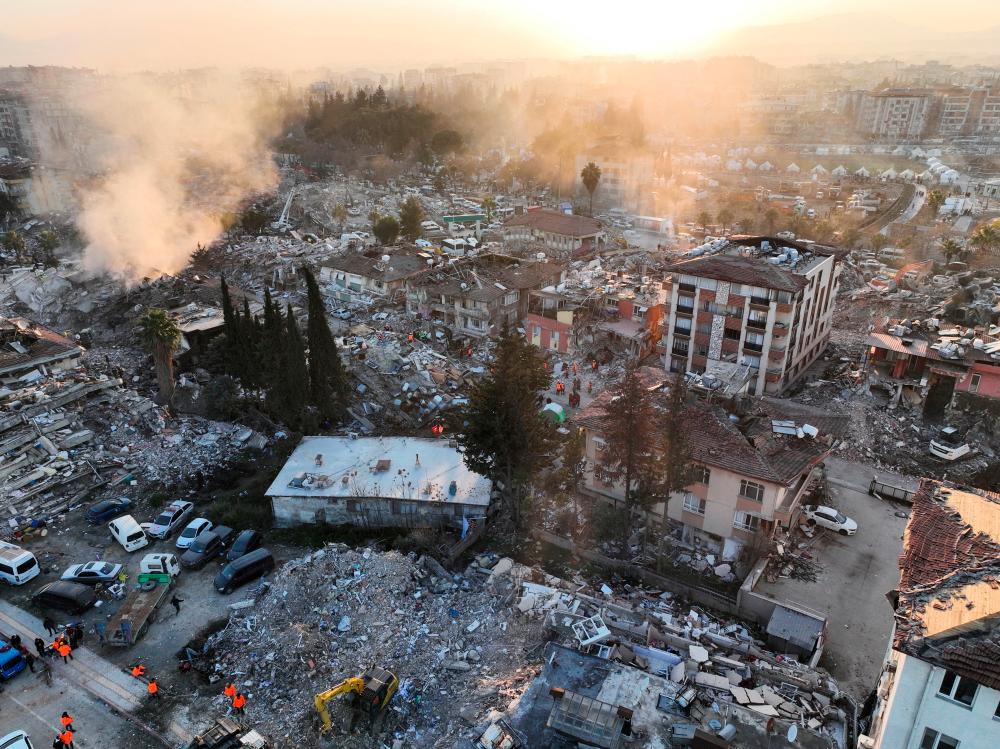 A view shows the aftermath of the deadly earthquake in Hatay, Turkey/REUTERSPIC