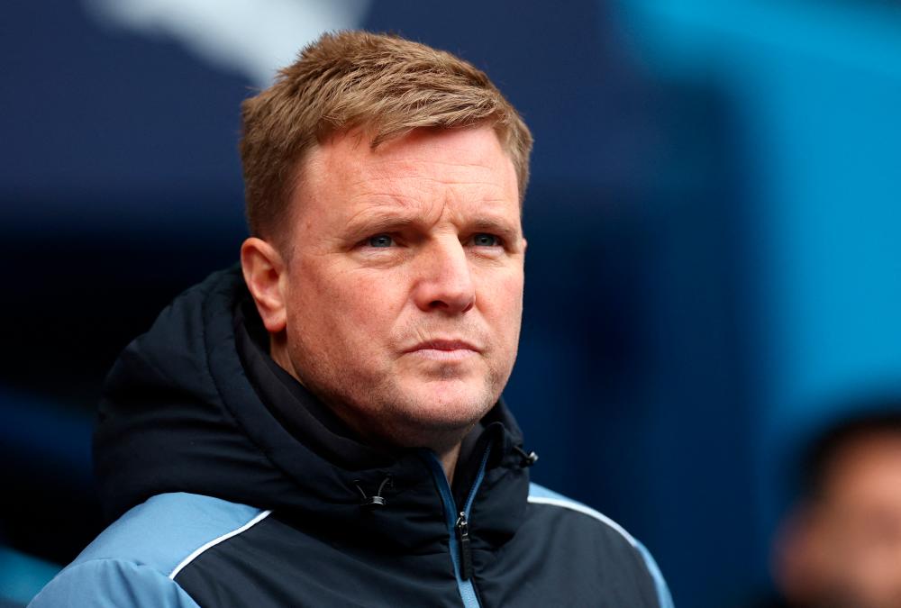 March 4, 2023 Newcastle United manager Eddie Howe before the match REUTERSPIX