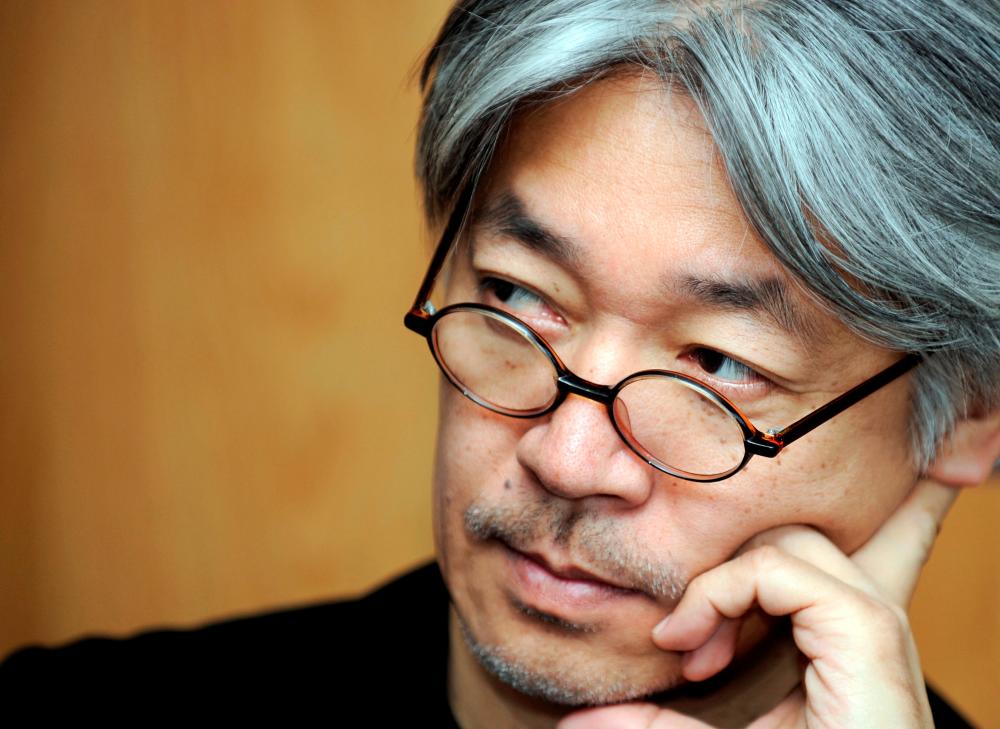 Filepix: Ryuichi Sakamoto of Japanese electropop band “Yellow Magic Orchestra” attends a news conference in Gijon, northern Spain, June 18, 2008/REUTERSPix