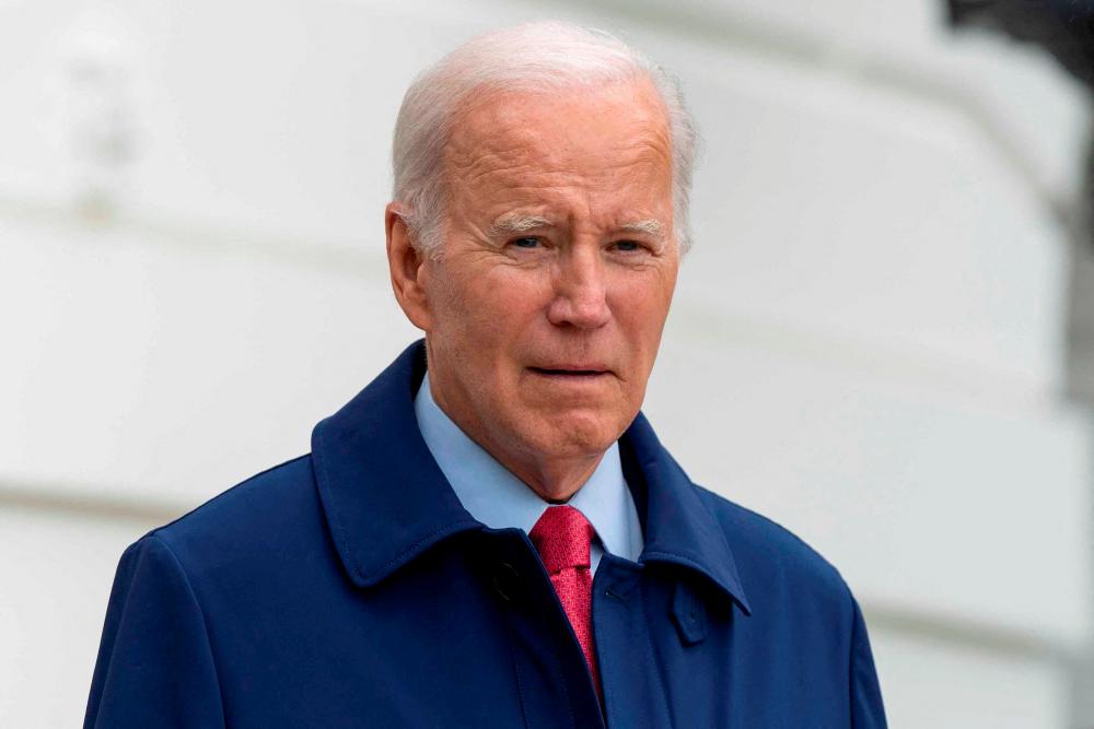 U.S. President Joe Biden exits the White House to speak to reporters before boarding Marine One on the South Lawn of the White House in Washington, U.S., May 29, 2023/REUTERSPix