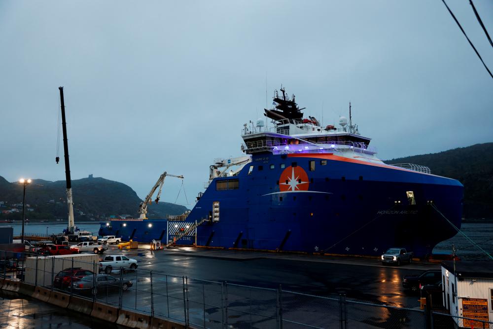 Titanic submarine with five on board missing in bad weather off coast of  Canada