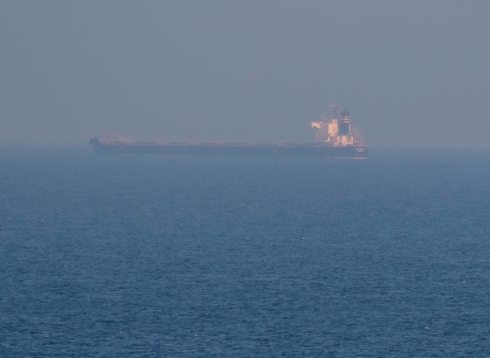 FILE PHOTO: A grain ship carrying Ukrainian grain is seen in the Black Sea, amid Russia’s attack on Ukraine, near Ukrainian port of Odesa, Ukraine November 2, 2022. REUTERSPIX