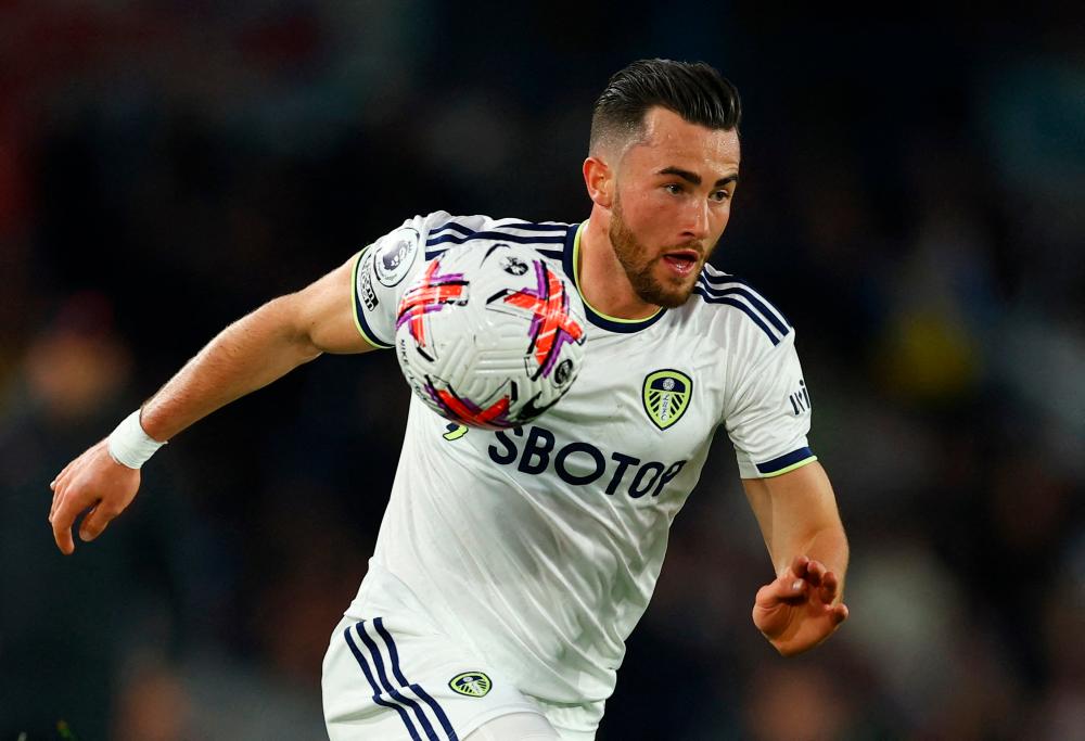 FILE PHOTO: Soccer Football - Premier League - Leeds United v Liverpool - Elland Road, Leeds, Britain - April 17, 2023Leeds United's Jack Harrison in action - REUTERSPIX
