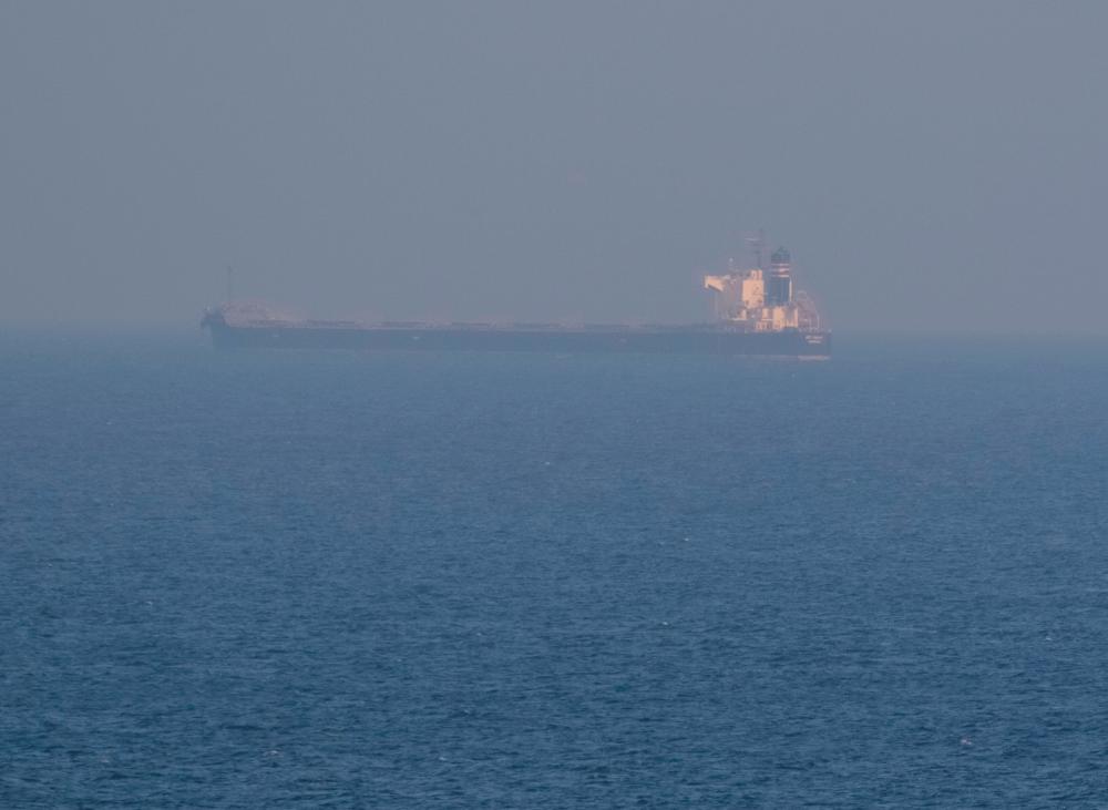 A grain ship carrying Ukrainian grain is seen in the Black Sea, amid Russia’s attack on Ukraine, near Ukrainian port of Odesa, Ukraine November 2, 2022. REUTERSPIX