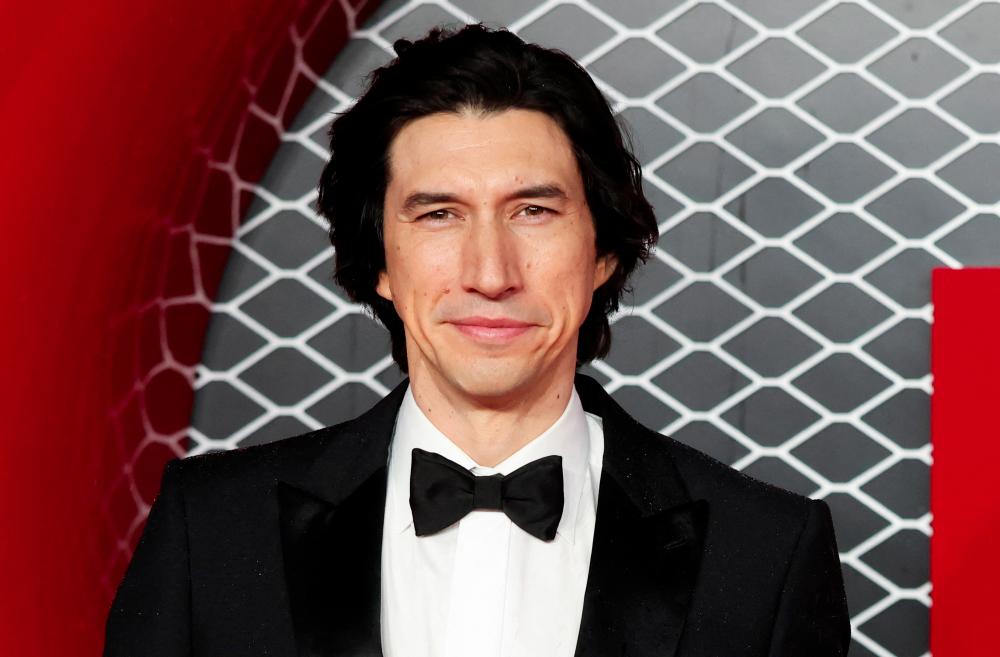 Cast member Adam Driver arrives for the red carpet of the London Premiere of the film 'Ferrari' in London, Britain, December 4, 2023. - REUTERSPIX