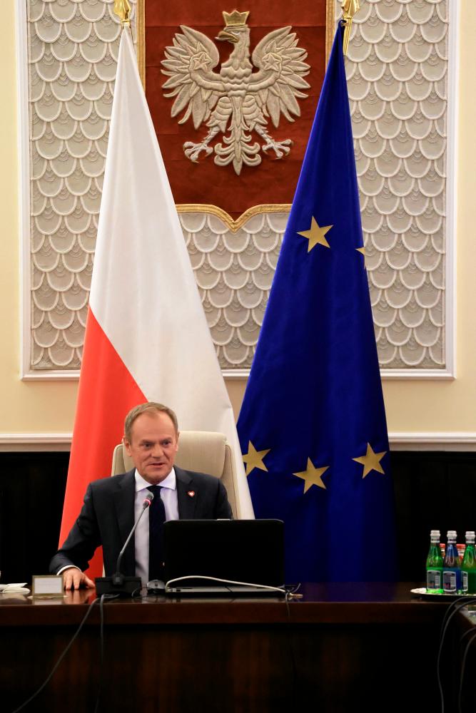 Poland's Prime Minister Donald Tusk - REUTERSPIX