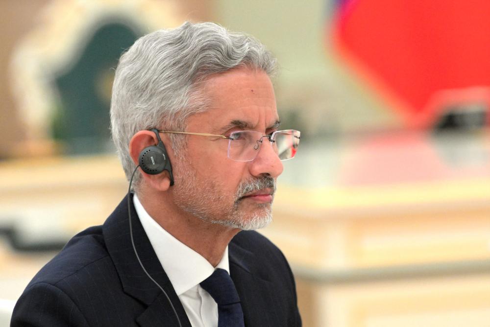 India's Foreign Minister Subrahmanyam Jaishankar attends a meeting with Russia's President Vladimir Putin in Moscow, Russia December 27, 2023. - REUTERSPIX