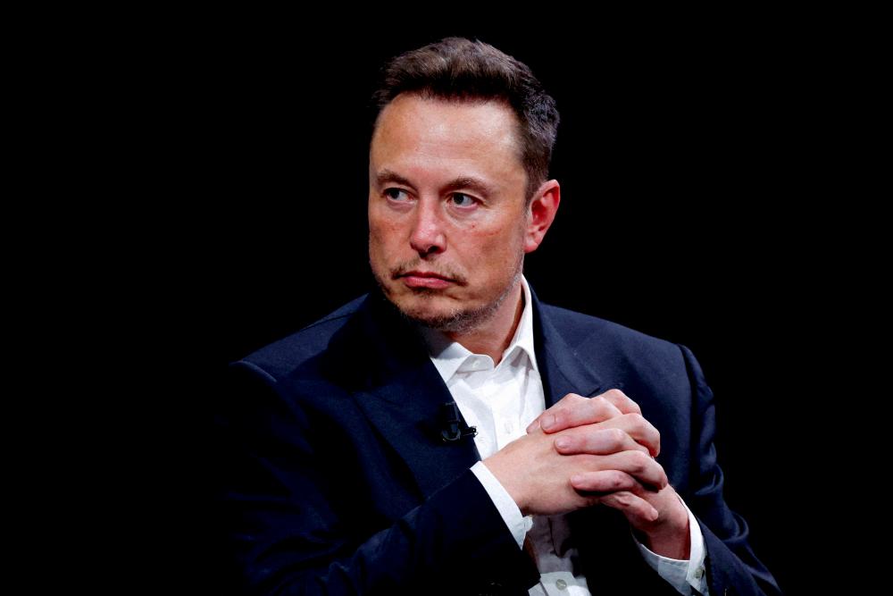 FILE PHOTO: Elon Musk, CEO of SpaceX and Tesla and owner of X, formerly known as Twitter, attends the Viva Technology conference dedicated to innovation and startups at the Porte de Versailles exhibition centre in Paris, France, June 16, 2023. - REUTERSPIX