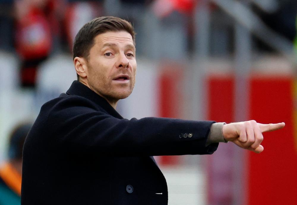 Bayer Leverkusen coach Xabi Alonso/REUTERSPix