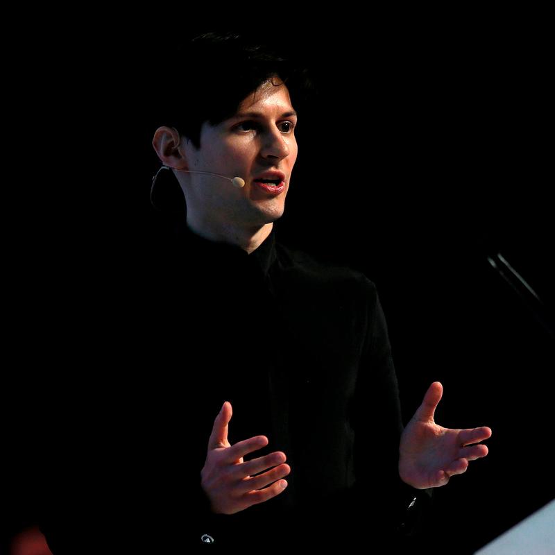 Founder and CEO of Telegram Pavel Durov - REUTERSpix