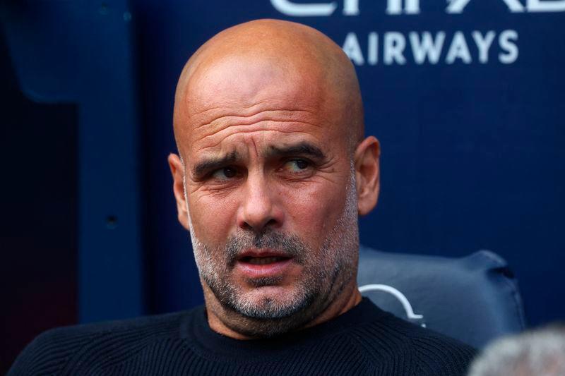 Manchester City manager Pep Guardiola - REUTERSpix