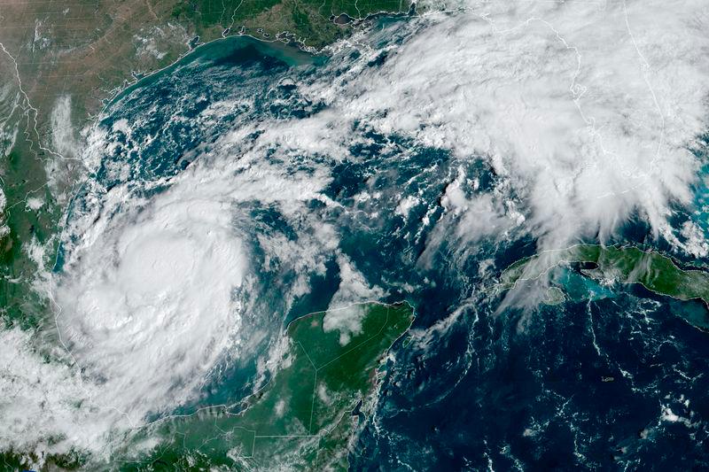 A satellite image shows Tropical Storm Milton intensifying and on track to become a hurricane before its expected landfall in Florida, in the Gulf of Mexico October 6, 2024. - REUTERSPIX