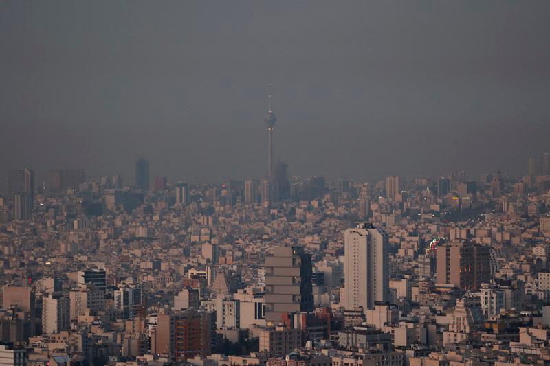 A general view of Tehran after several explosions were heard, in Tehran, Iran, October 26, 2024. - Majid Asgaripour/WANA (West Asia News Agency) via REUTERS