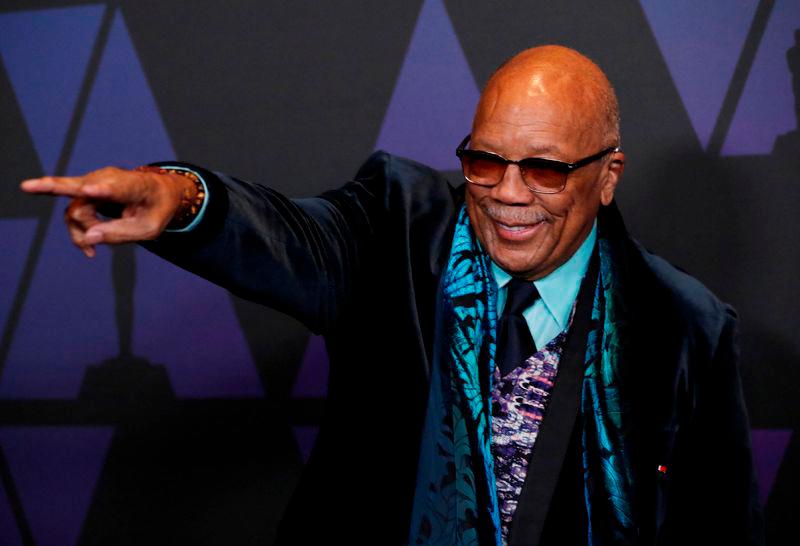 Quincy Jones during 2018 Governors Awards - REUTERSpix