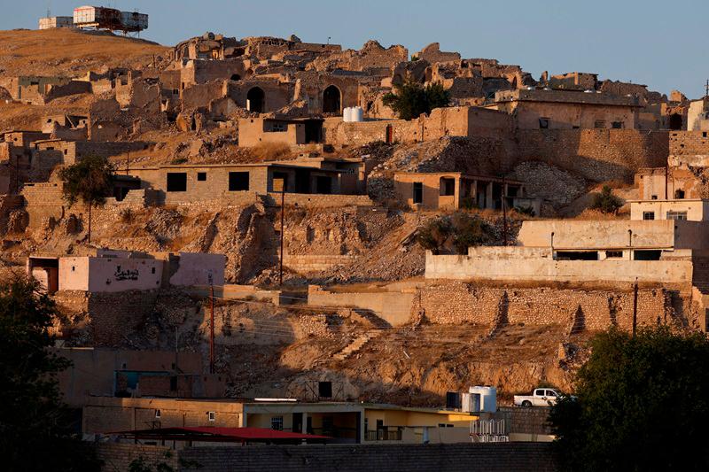 A general view of the old city of Sinjar in northern Iraq, June 6, 2024. - REUTERS/Khalid Al-Mousily