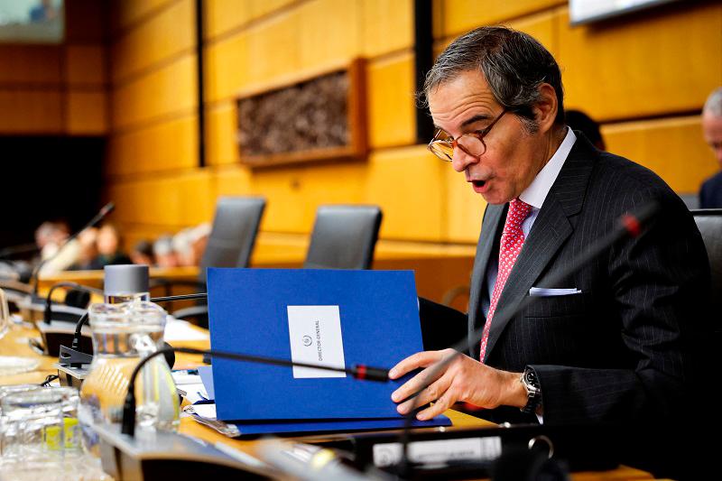 International Atomic Energy Agency (IAEA) Director General Rafael Grossi arrives on the opening day of the agency’s quarterly Board of Governors meeting at the IAEA headquarters in Vienna, Austria, November 20, 2024. - REUTERS/Lisa Leutner