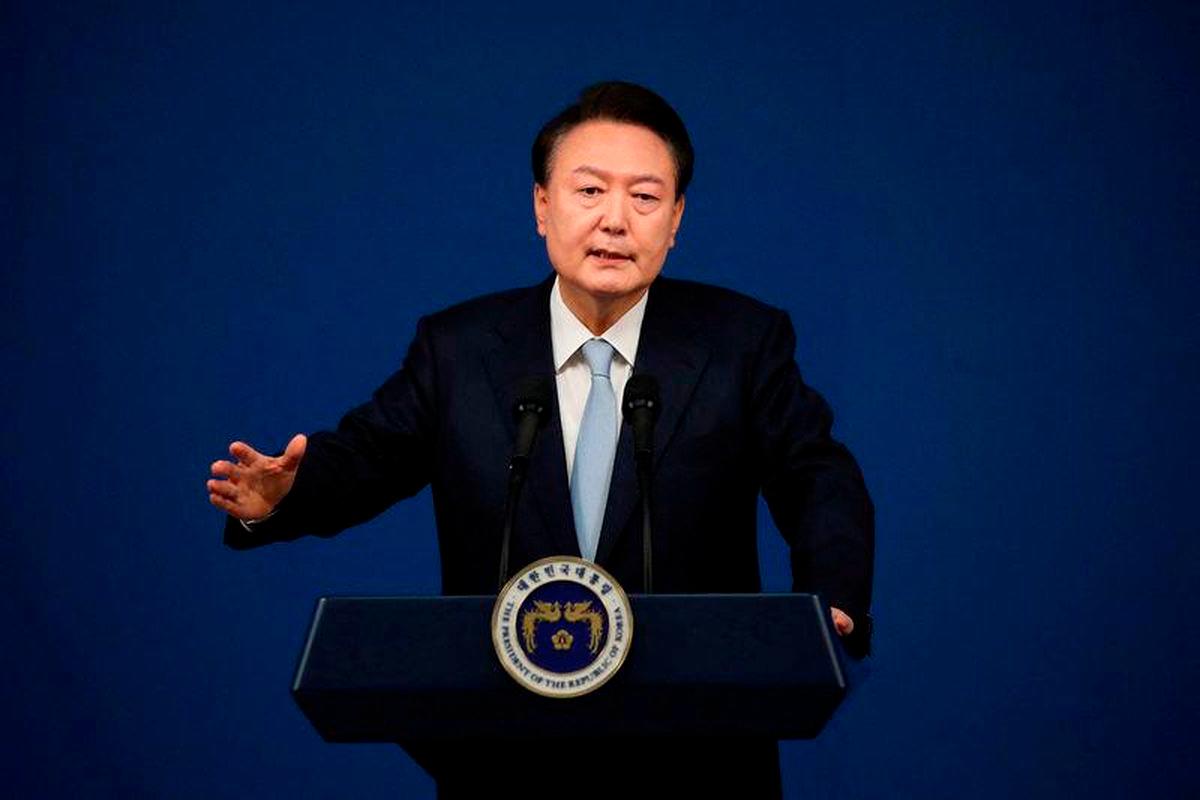 Former South Korean president Yoon Suk Yeol - Photo by AFP