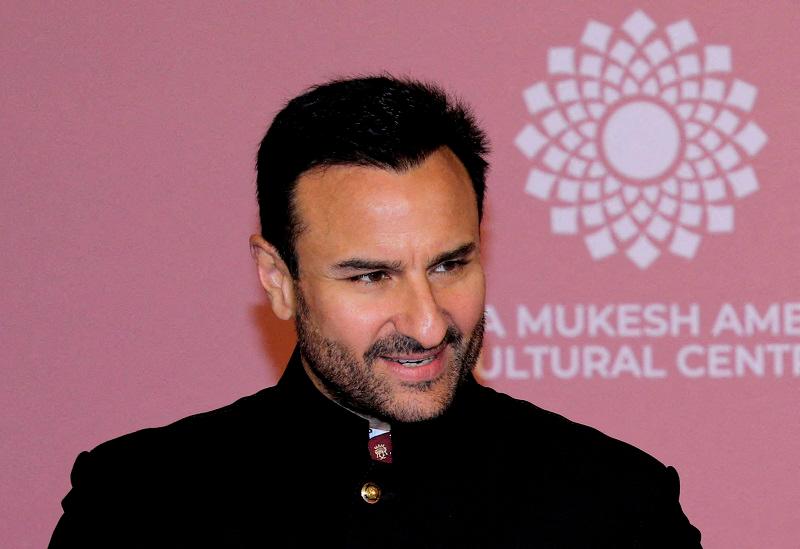 Bollywood actor Saif Ali Khan poses on the red carpet during the second day of the opening of Nita Mukesh Ambani Cultural Centre (NMACC) at Jio World Centre, in Mumbai, India, April 1, 2023. - REUTERS/Niharika Kulkarni/File Photo