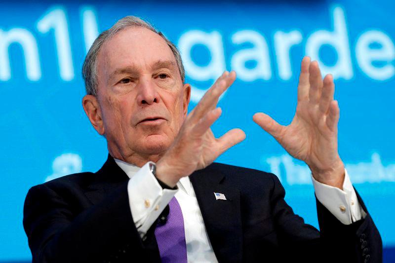 Billionaire Michael Bloomberg - REUTERSpix