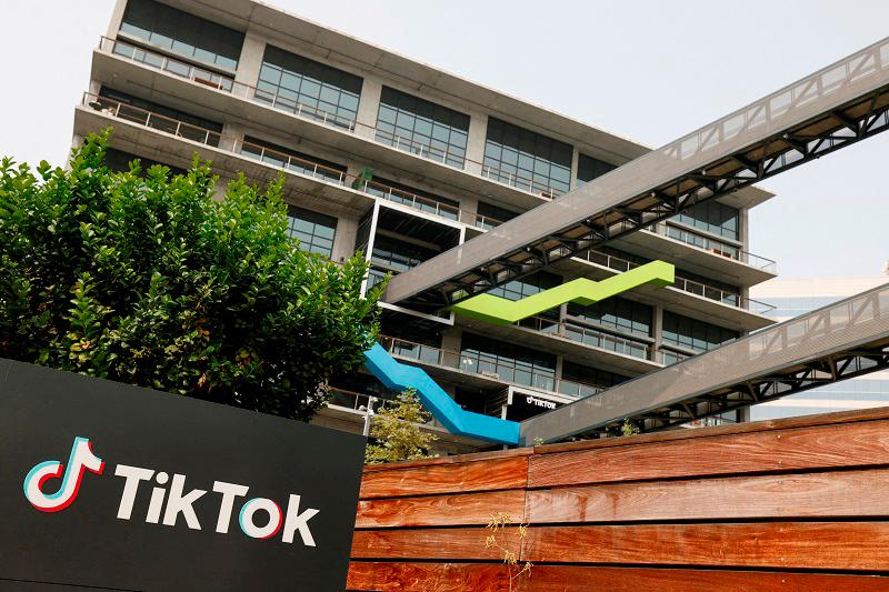 The U.S. head office of TikTok is shown in Culver City, California, U.S., September 15, 2020. - REUTERS/Mike Blake/File Photo