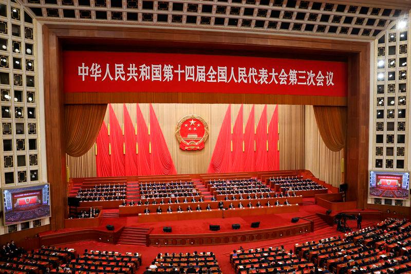 A general view of Chinese officials and delegates attending the closing session of the National People’s Congress (NPC) at the Great Hall of the People in Beijing, China. REUTERSpix