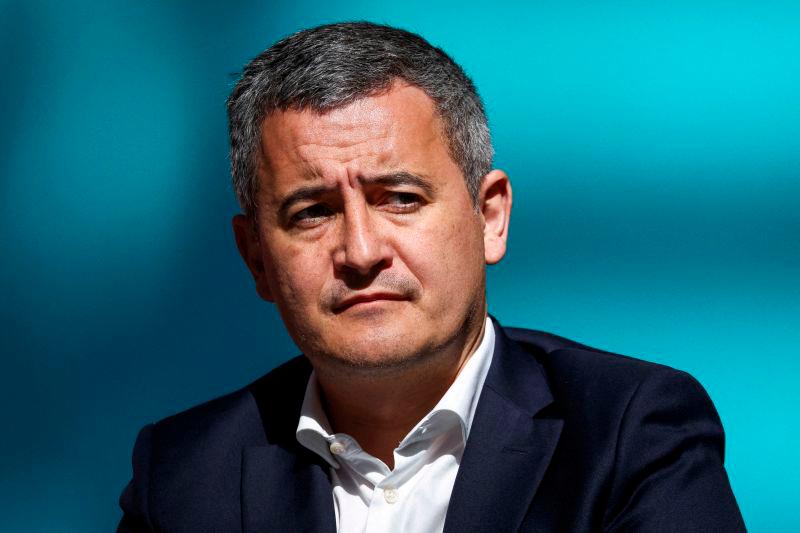 FILEpic: French Justice Minister Gerald Darmanin attends a political rally of the Renaissance party in Saint-Denis near Paris, France, April 6, 2025. REUTERSpic
