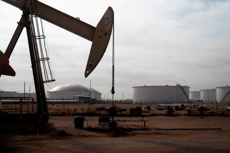 FILEpix: A pump jack operates near a crude oil reserve in the Permian Basin oil field near Midland, Texas, U.S. February 18, 2025. REUTERSpix