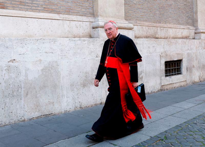 Cardinal Arthur Roche arrives for a general congregation meeting ahead of the conclave to elect the next pope, as seen from Rome, Italy, May 6, 2025. REUTERSpix