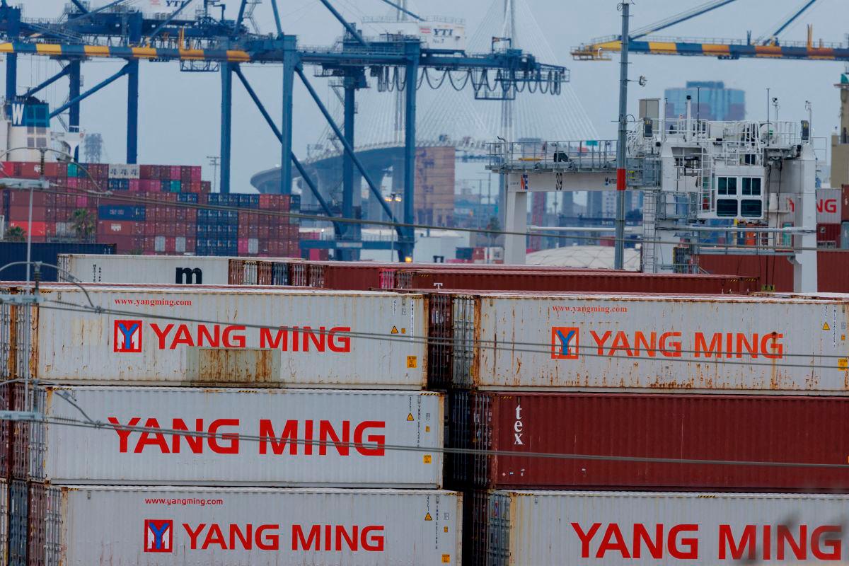 Shipping containers from China are seen at the Port of Los Angeles, in San Pedro, California, U.S., May 1, 2025. REUTERSpix