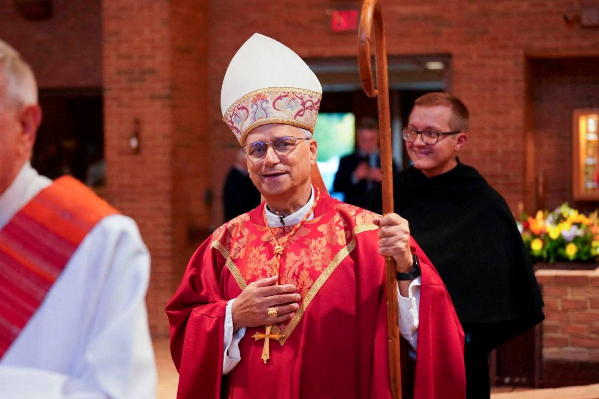 FILEpix-The Cardinal Robert F. Prevost, now Pope Leo XIV, celebrates Mass at St. Jude Parish, in New Lenox, Illinois, U.S., in 2024. Augustinian Province of Our Mother of Good Counsel/Handout via REUTERSpix