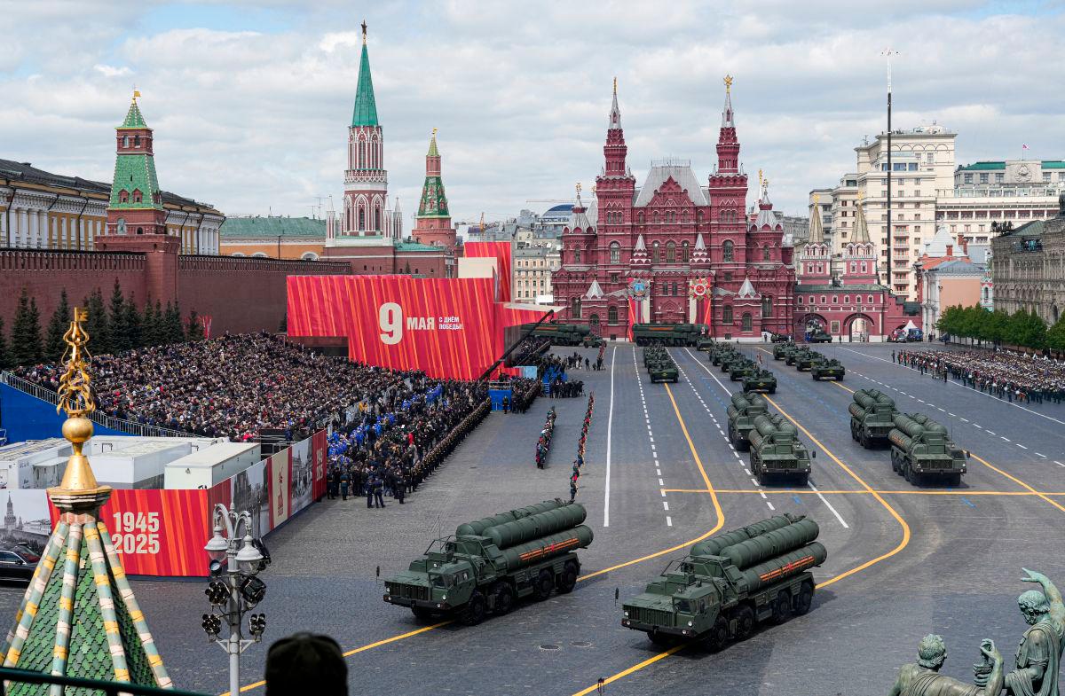 A view shows Red Square during a military parade on Victory Day, marking the 80th anniversary of the victory over Nazi Germany in World War Two, in central Moscow, Russia, May 9, 2025.REUTERSpix