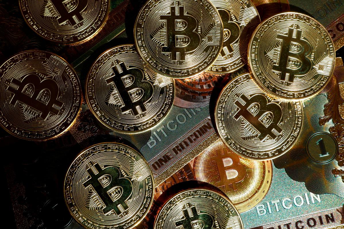 Representations of cryptocurrency Bitcoin are seen in this illustration picture taken in Paris, France, March 9, 2024. REUTERSpix