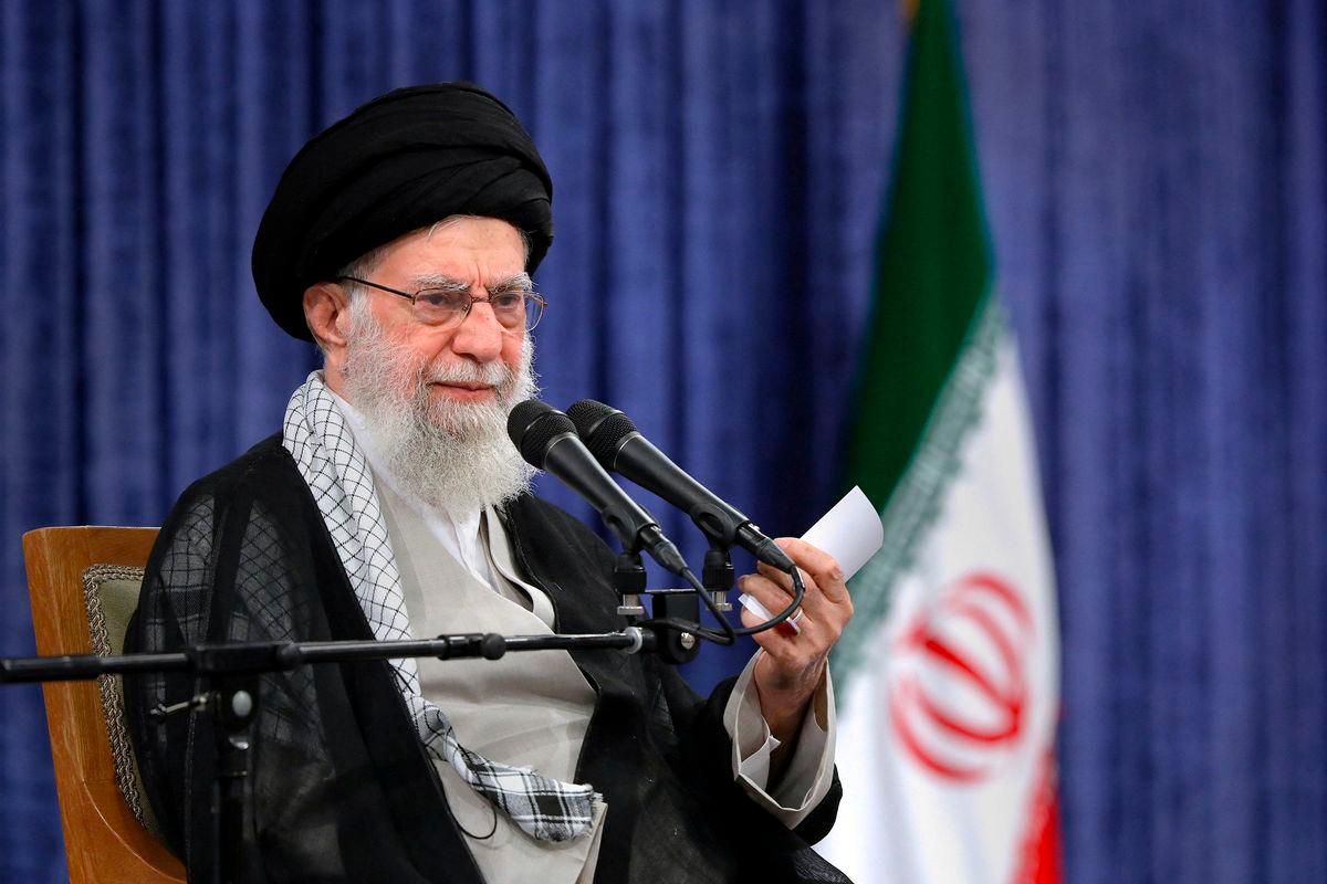 Iran’s Supreme Leader Ayatollah Ali Khamenei speaks during a meeting in Tehran, Iran, May 20, 2025. REUTERSpix
